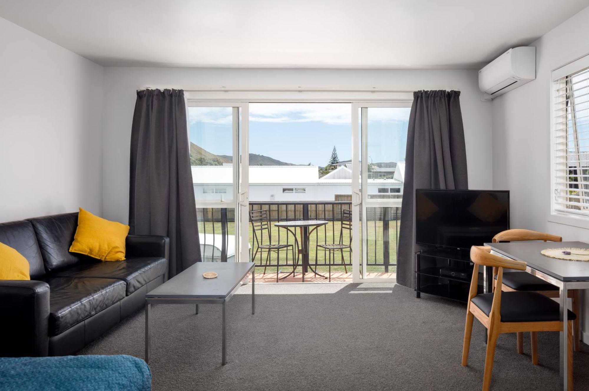 Ocean Beach Motor Lodge Gisborne Rum bild